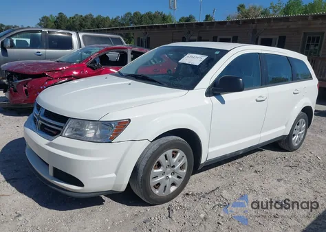 2015 Dodge Journey American Value Pkg from USA, damaged, VIN 3C4PDCAB5FT537950